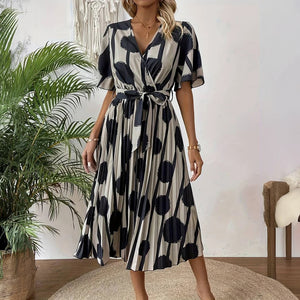 Abito Elegante con Pois