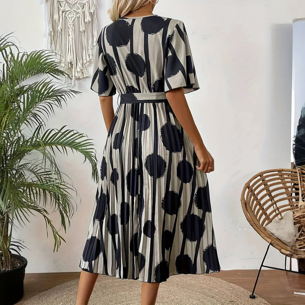 Abito Elegante con Pois