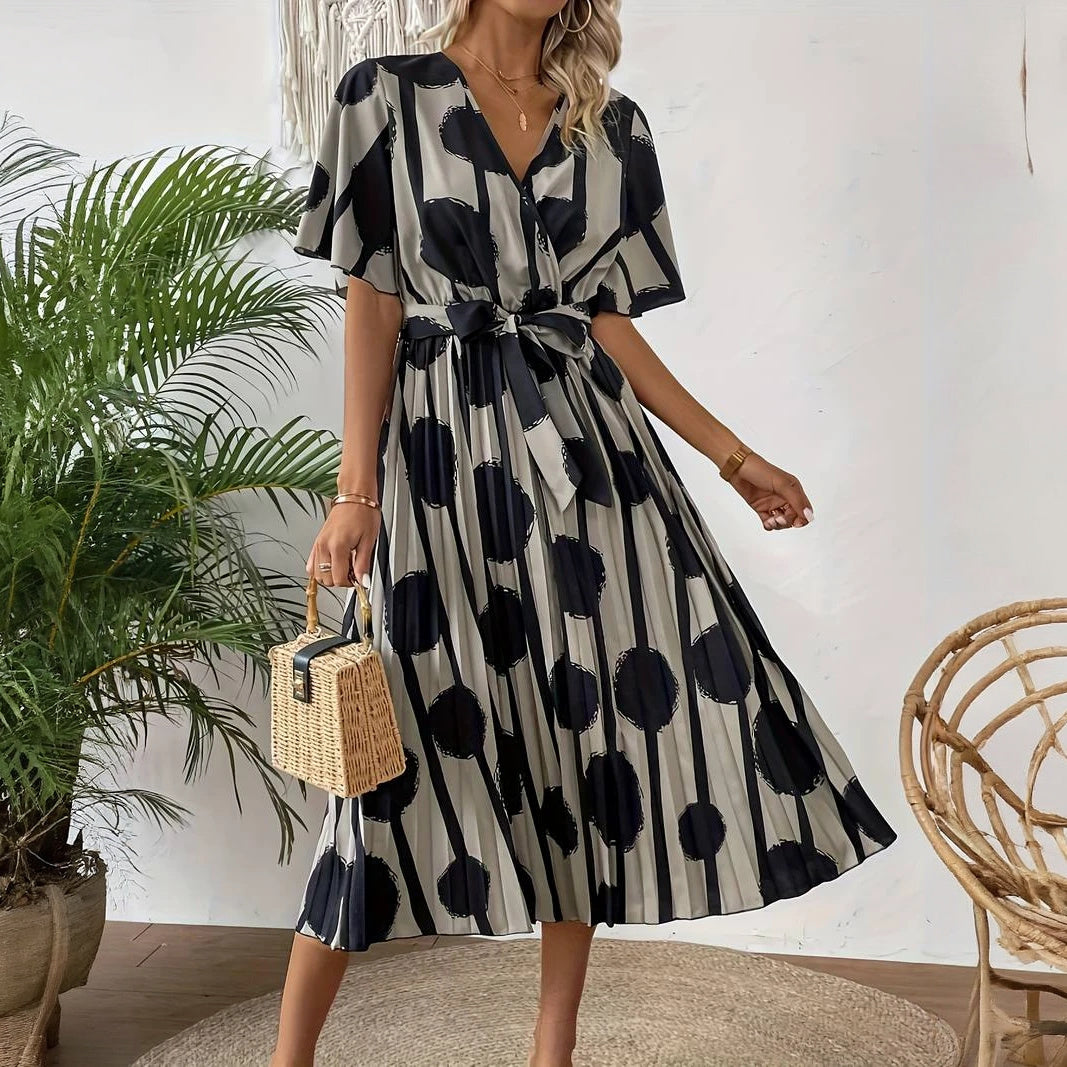 Abito Elegante con Pois