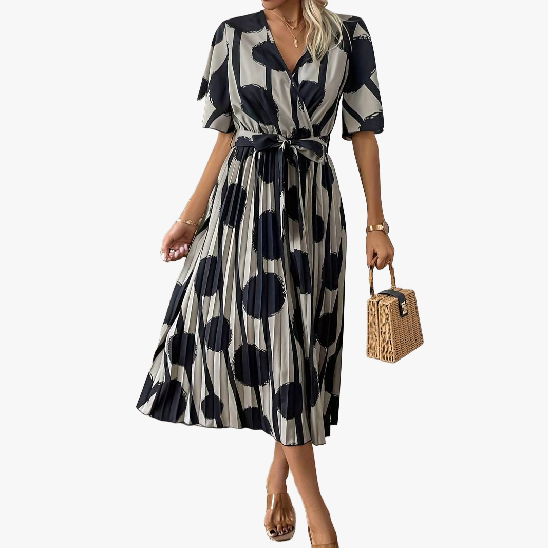 Abito Elegante con Pois