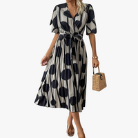 Abito Elegante con Pois