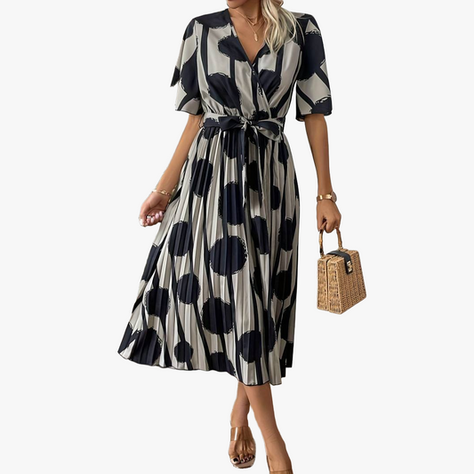 Abito Elegante con Pois