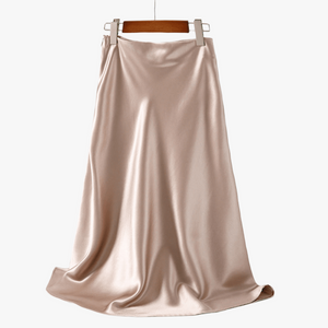Gonna Midi Elegante in Satin