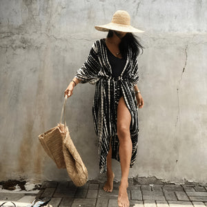 Abito Bohemien con Design Kimono