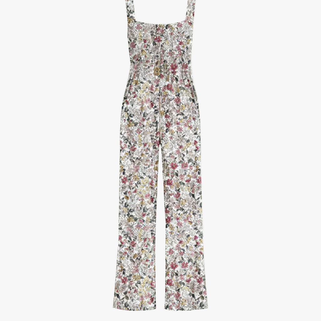 Jumpsuit Bohemien con Stampa Floreale