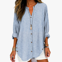 Blusa Elegante con Design Button-Down
