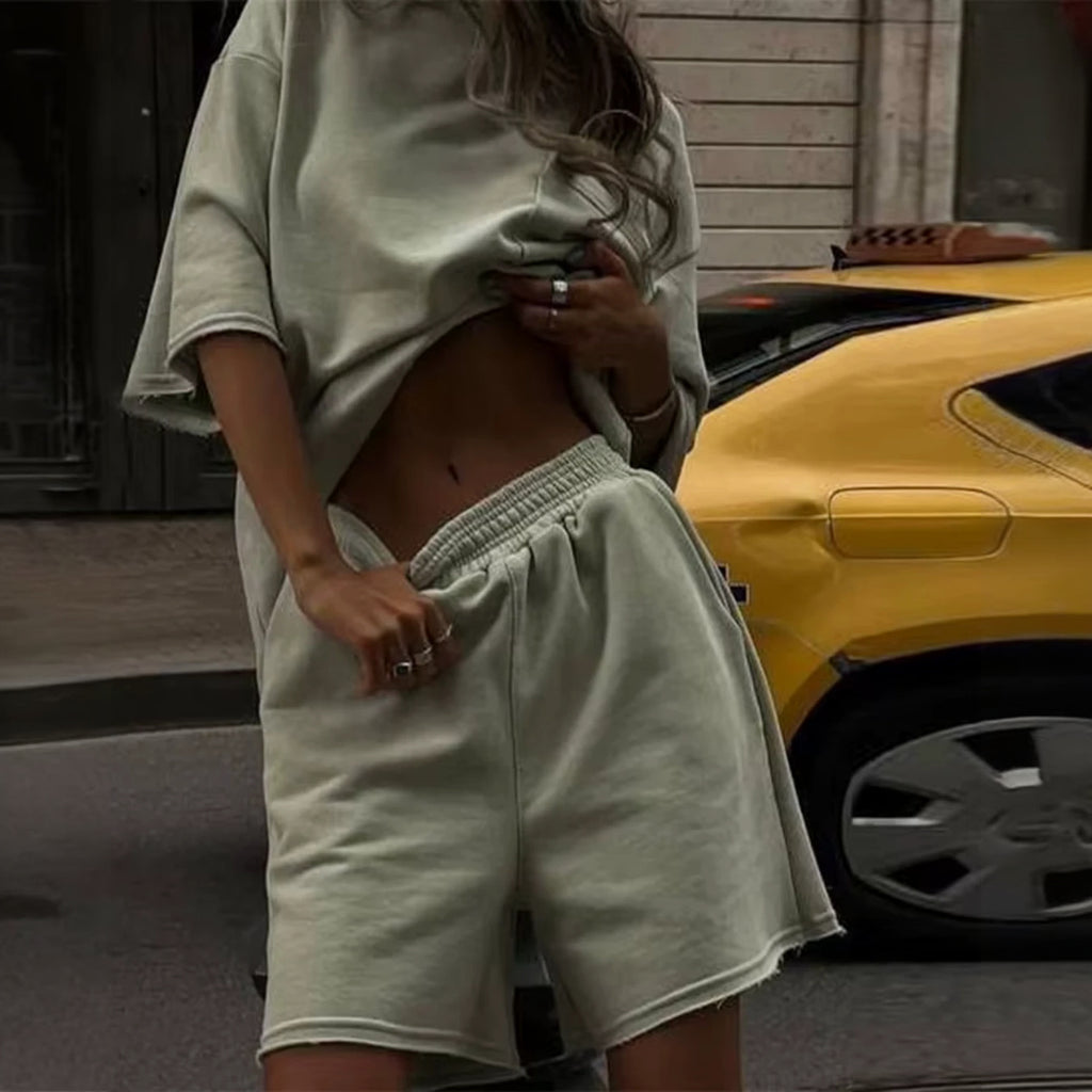 T-shirt Oversized con Tasca