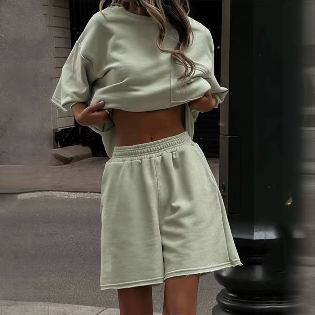 T-shirt Oversized con Tasca