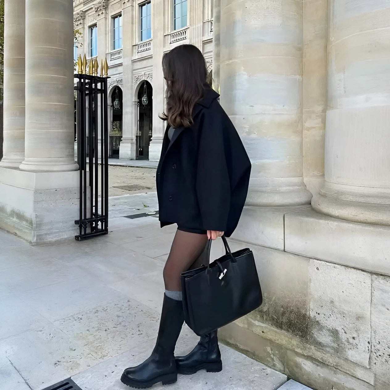 Giacca Oversized Elegante e Versatile