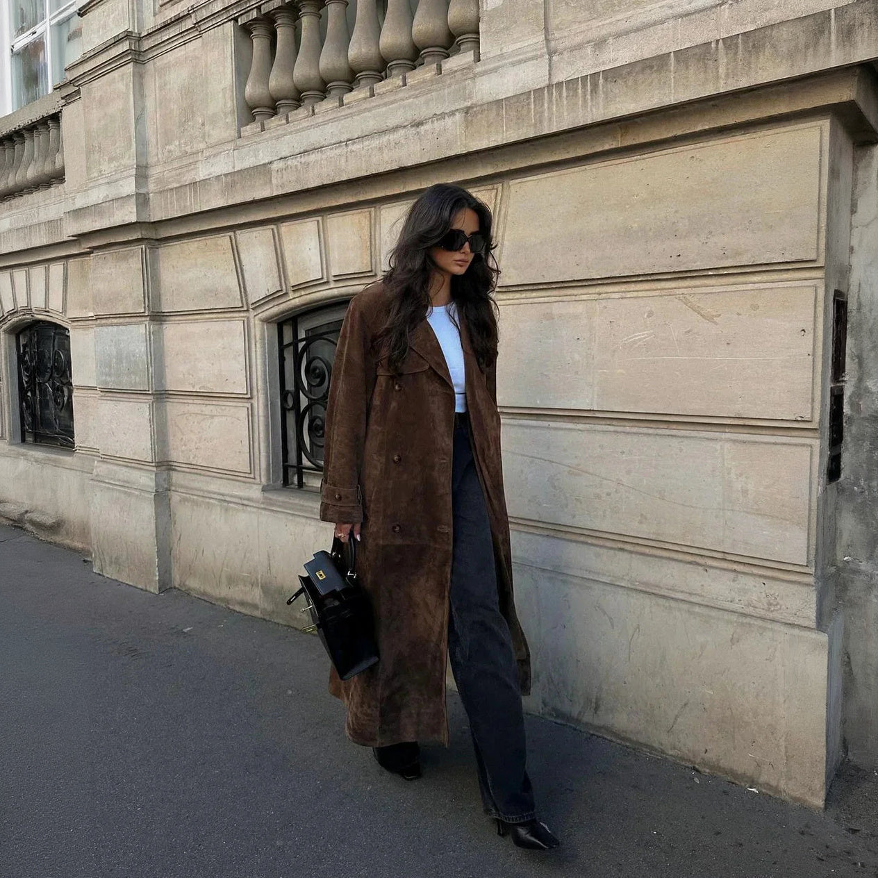 Trench Coat Elegante e Chic