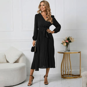Abito Elegante con Design Avvolgente