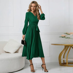 Abito Elegante con Design Avvolgente