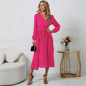 Abito Elegante con Design Avvolgente