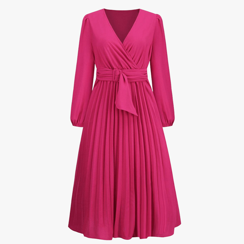 Abito Elegante con Design Avvolgente