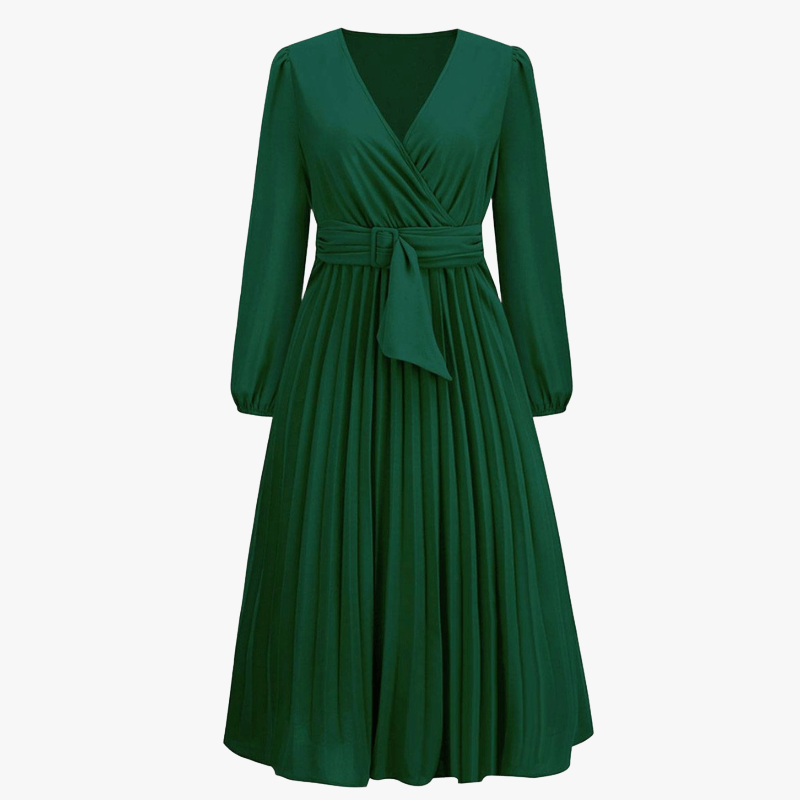 Abito Elegante con Design Avvolgente