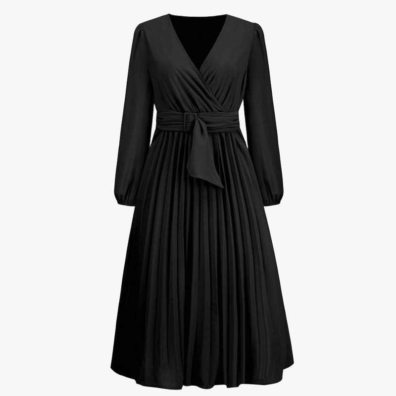Abito Elegante con Design Avvolgente