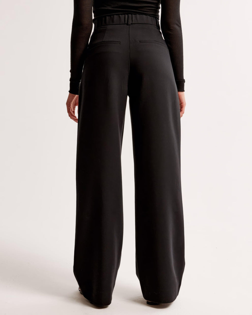 Zara | High Waist Pleated Leg Trousers with Tailored Fit - Image 9