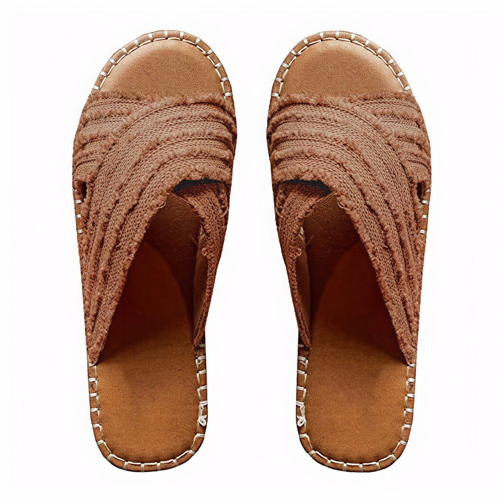 Sandali Donna Casual con Fasce Incrociate, Suola in Corda Tessile-72720-1b4a31a5-5e70-4886-99f5-78156a299537