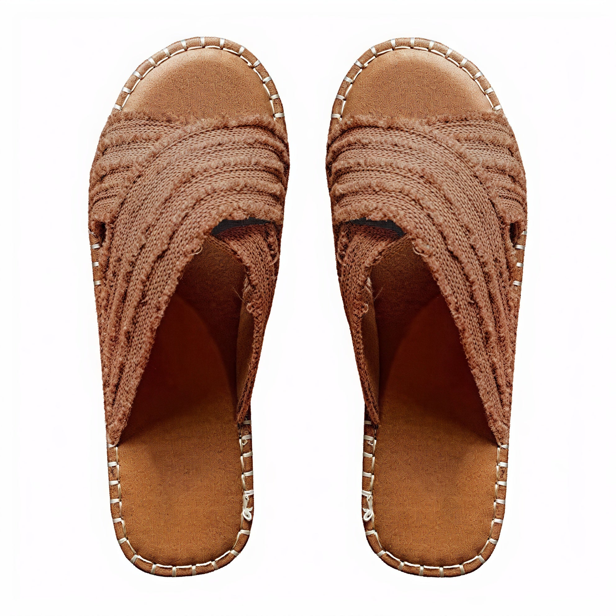 Sandali Donna Casual con Fasce Incrociate, Suola in Corda Tessile-72720-1b4a31a5-5e70-4886-99f5-78156a299537