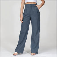 Pantaloni Eleganti a Vita Alta