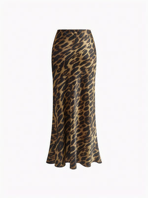 Gonna Leopardata a Vita Alta