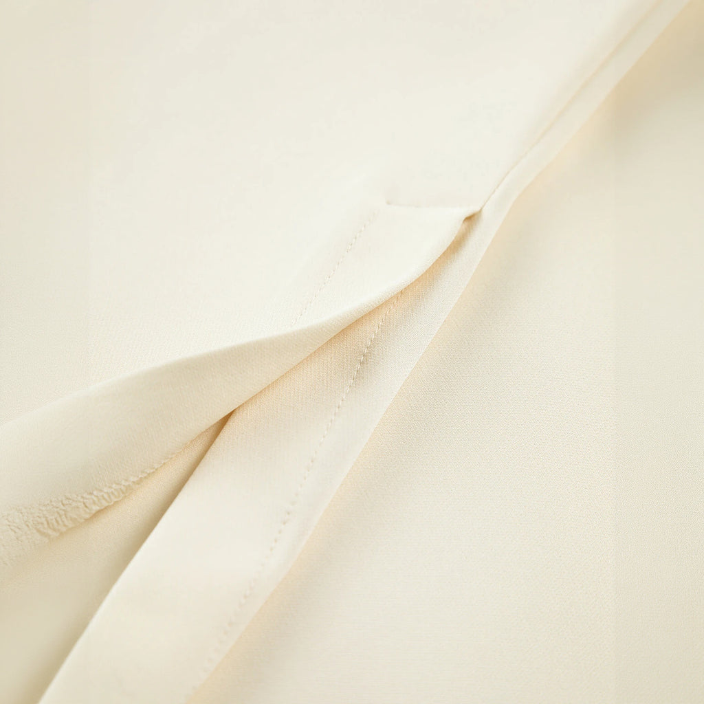 Completo Chic Strapless con Pantaloni Ampi