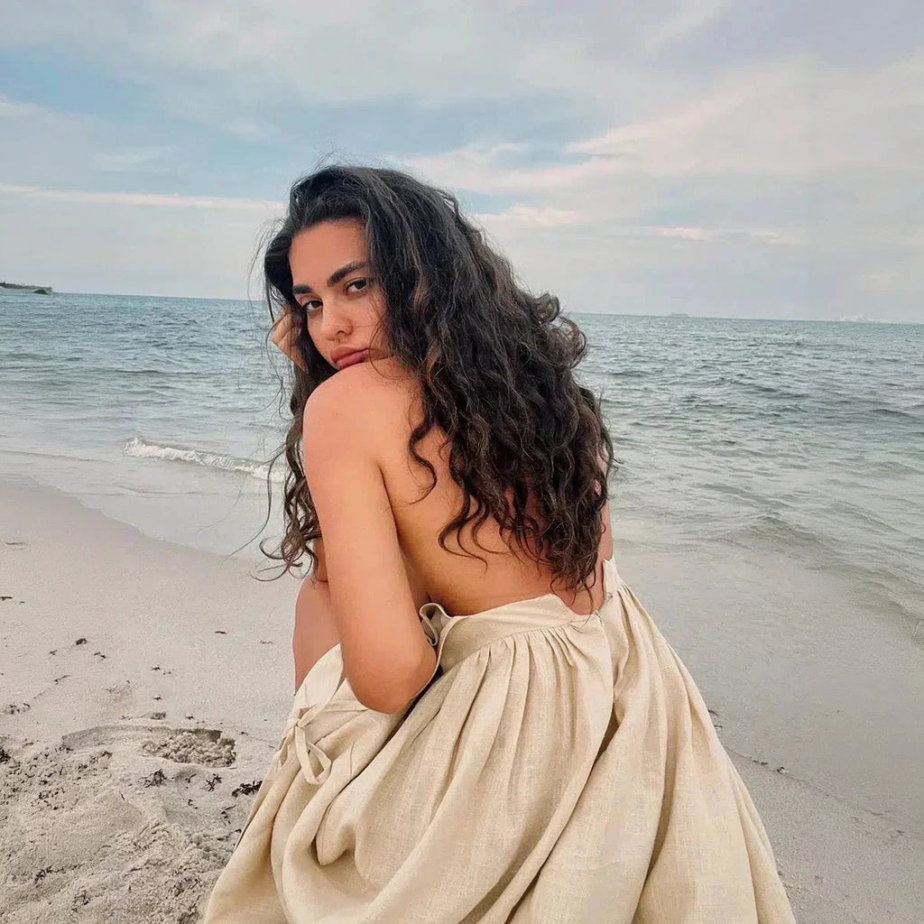 Abito Fluido Estivo con Dettagli Raffinati