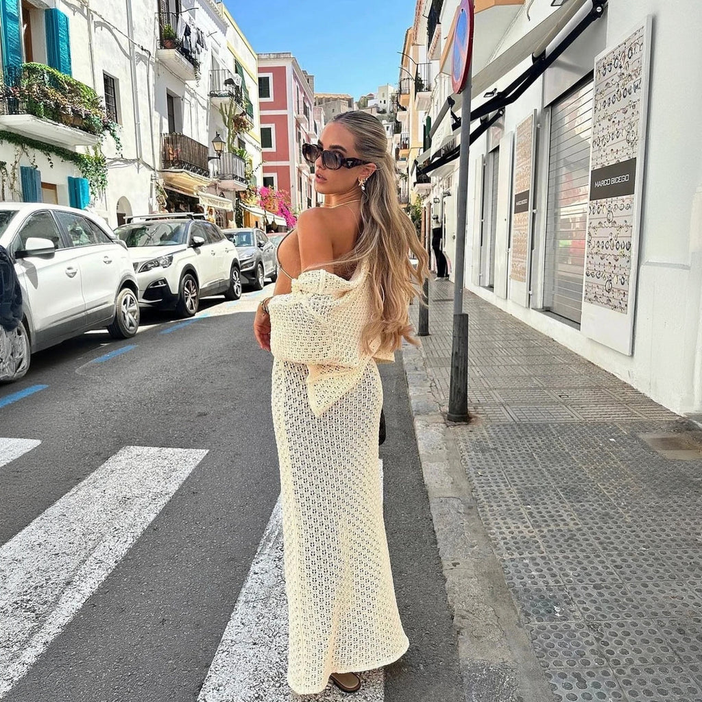 Completo Crochet Estivo: Top Corto & Gonna