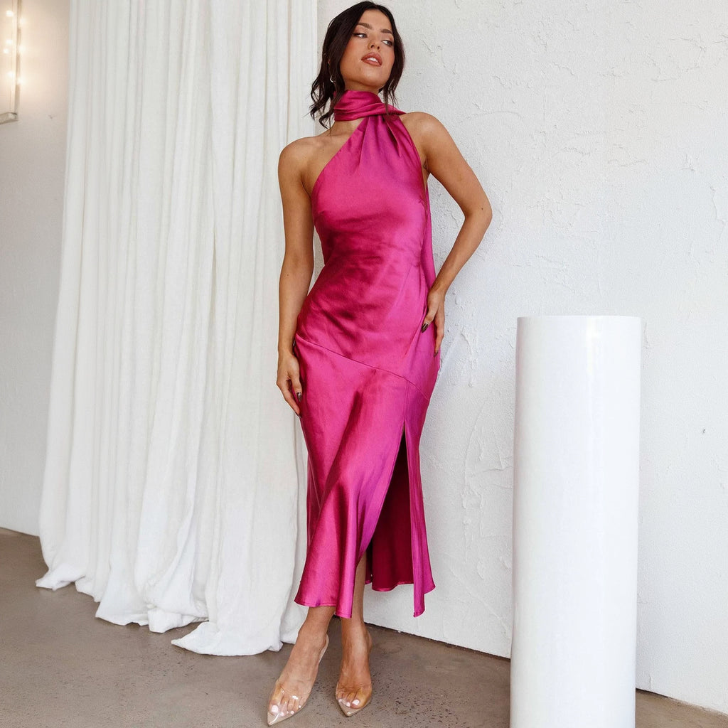 Abito Elegante Asimmetrico