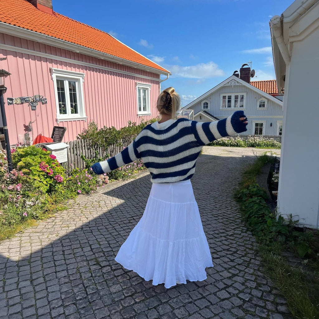 Maglione Oversize a Righe