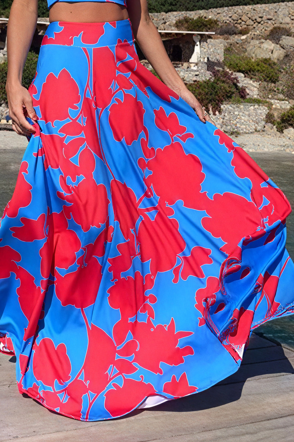 Abito Due Pezzi Floreale - Stile Vacanza