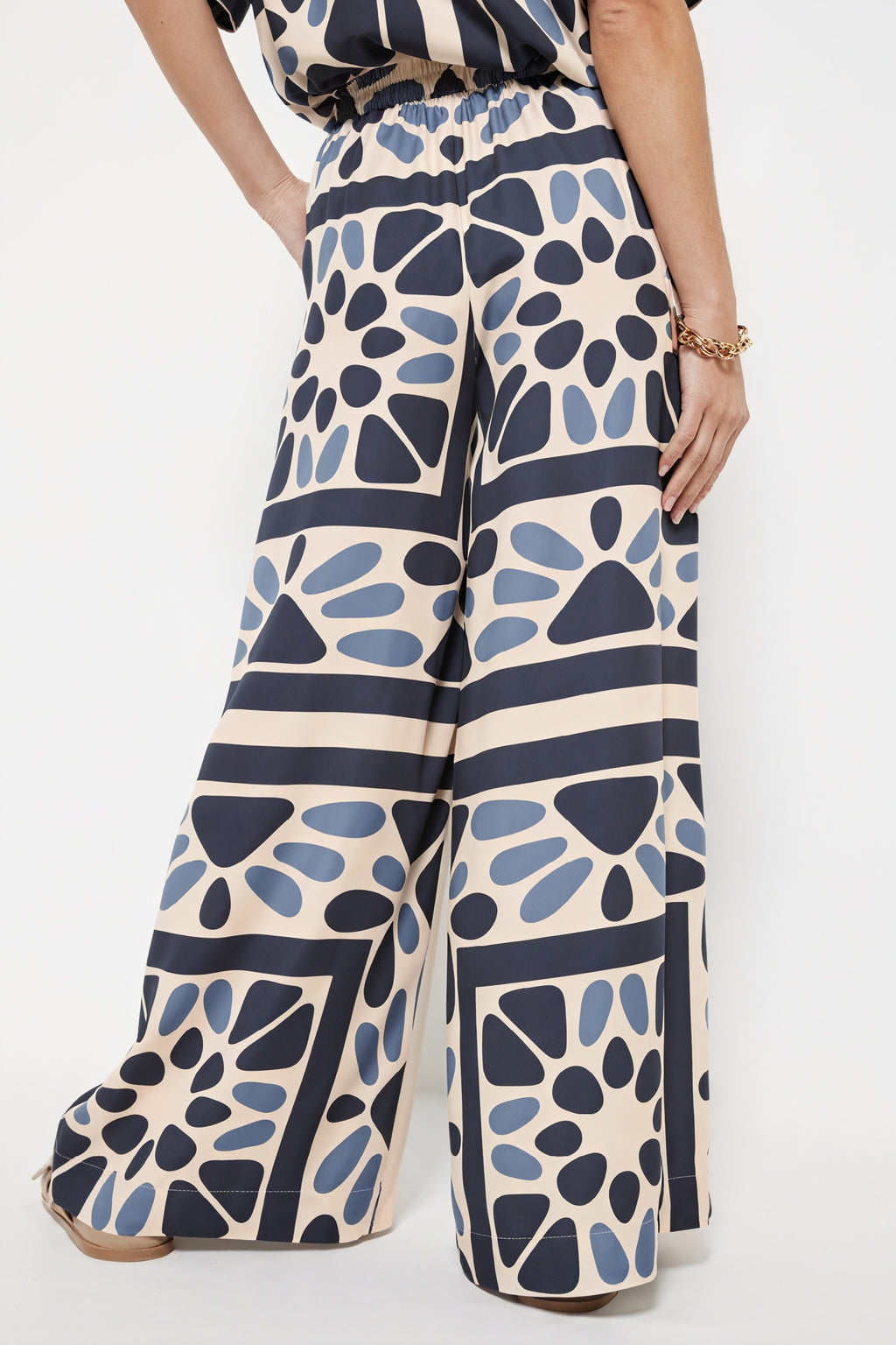 Camicia Astratta Manica Corta