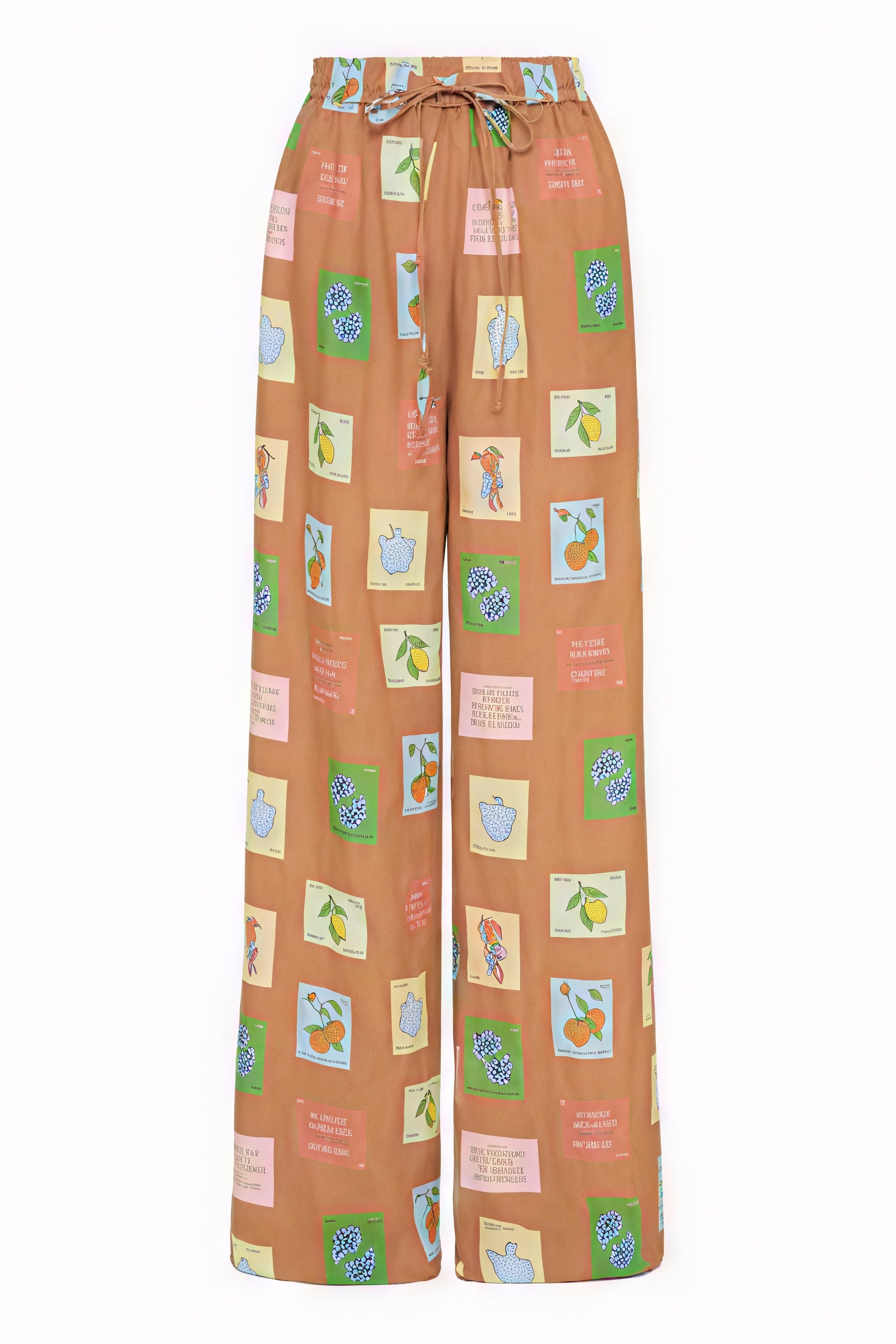 Completo Estivo in Lino con Stampa Artistica