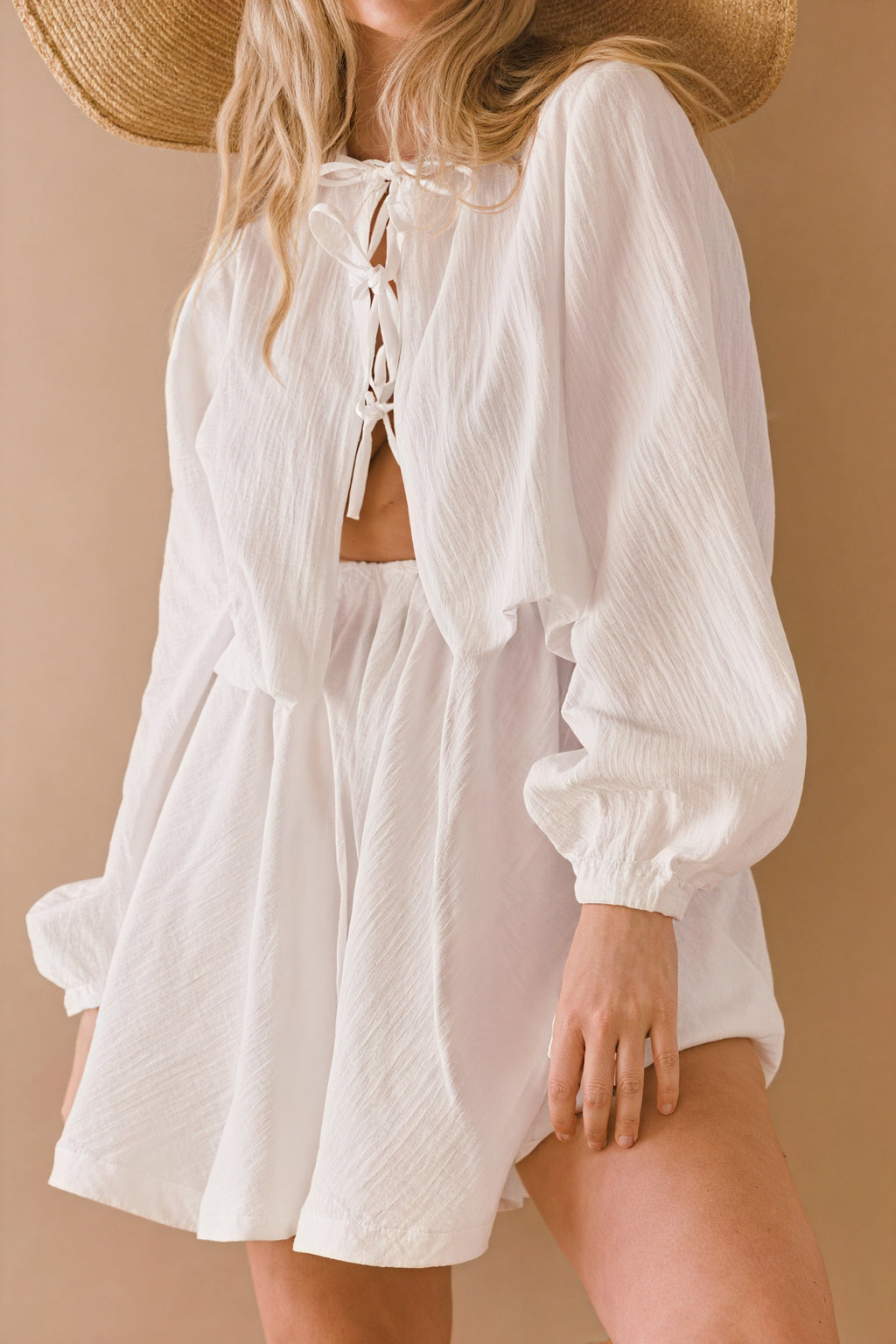 Completo Estivo con Blusa e Shorts