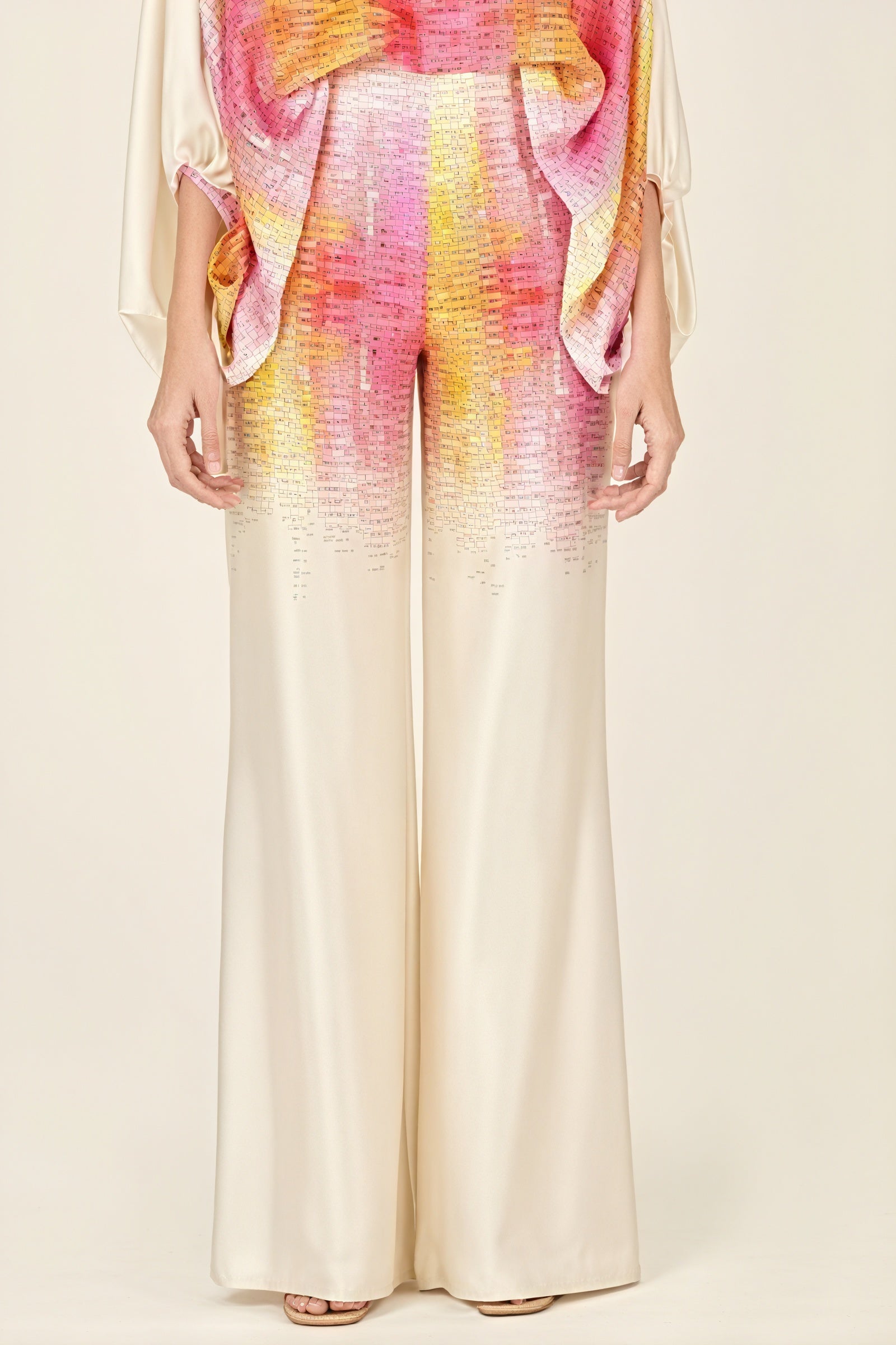 Completo Scultura: Top Sciallato & Pantaloni Ampi