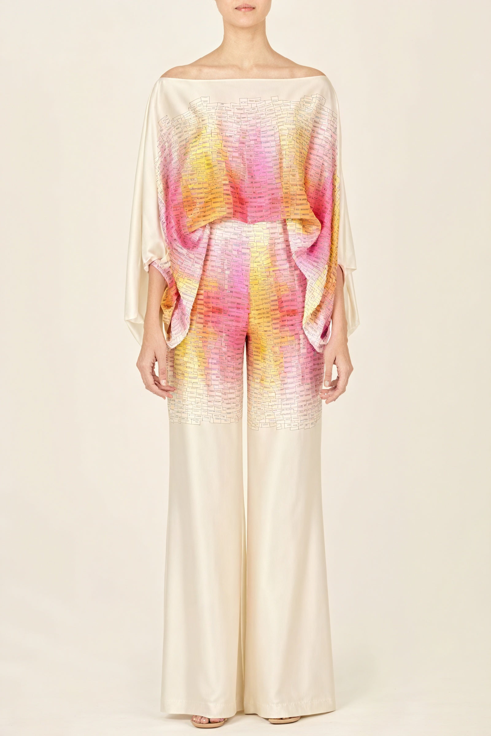 Completo Scultura: Top Sciallato & Pantaloni Ampi