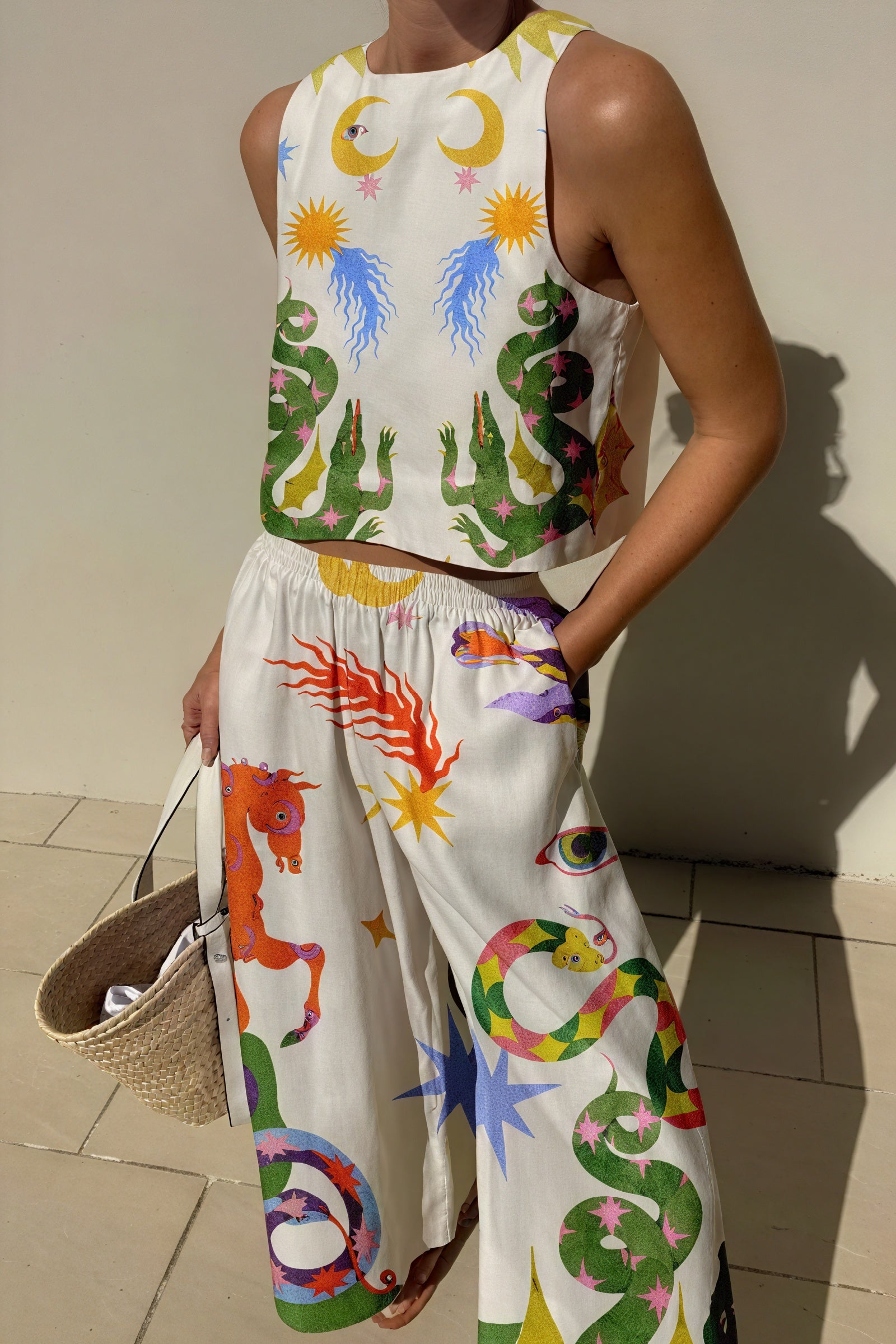 Completo Fantasia Mitologica: Top e Pantaloni