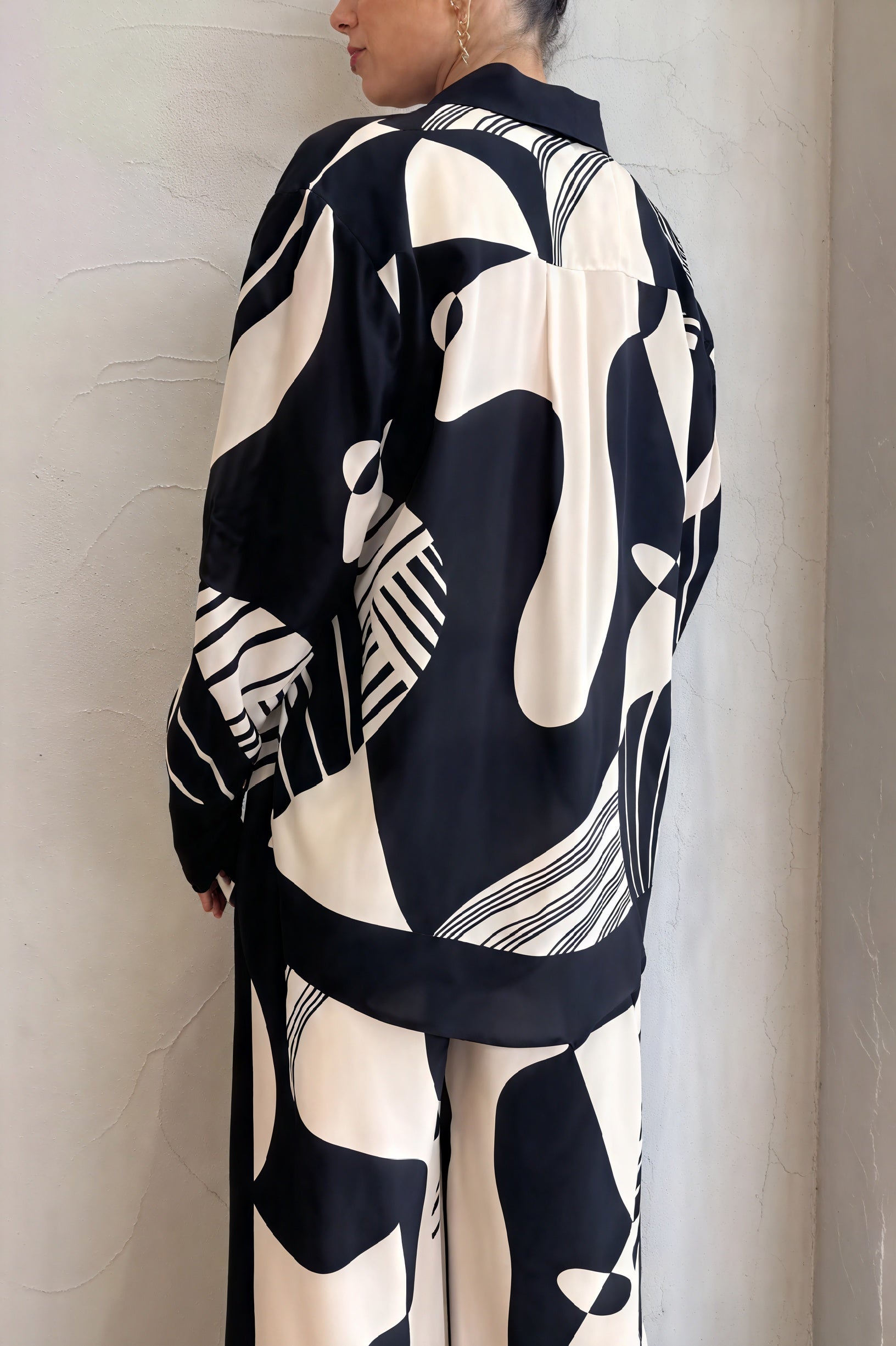 Completo Pantalone Palazzo Artistico