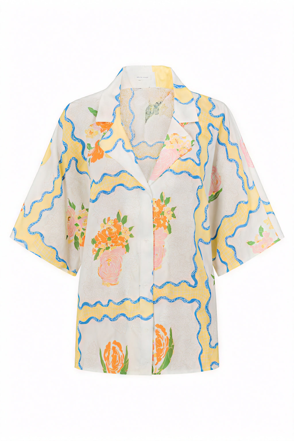 Completo Camicia e Shorts con Stampa Floreale