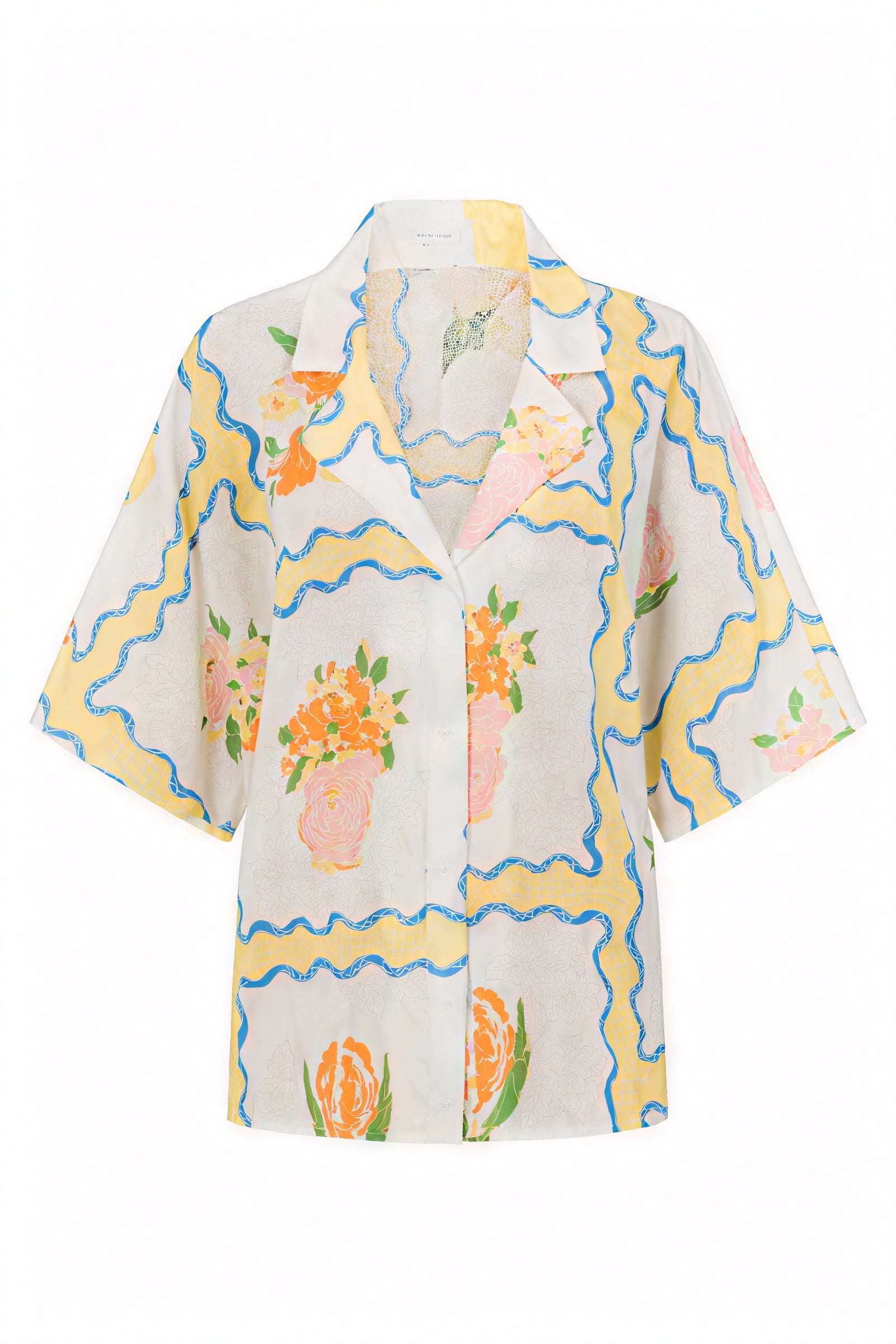 Completo Camicia e Shorts con Stampa Floreale