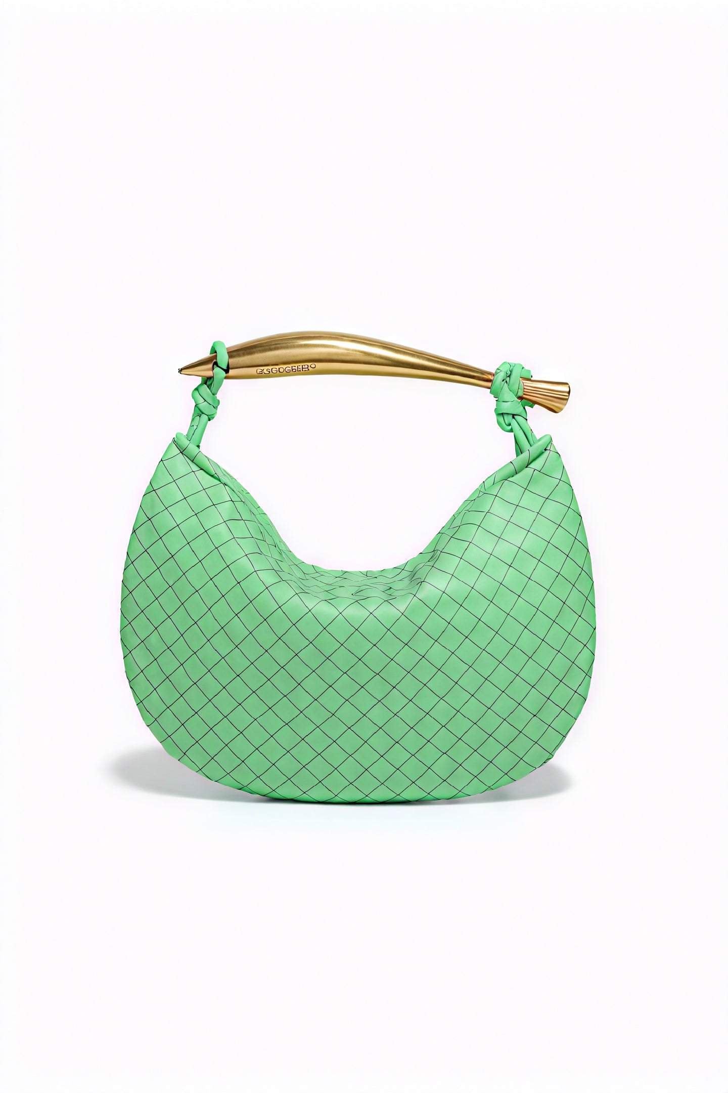 Borsa Intrecciata a Mezzaluna: Eleganza Dorio Moda