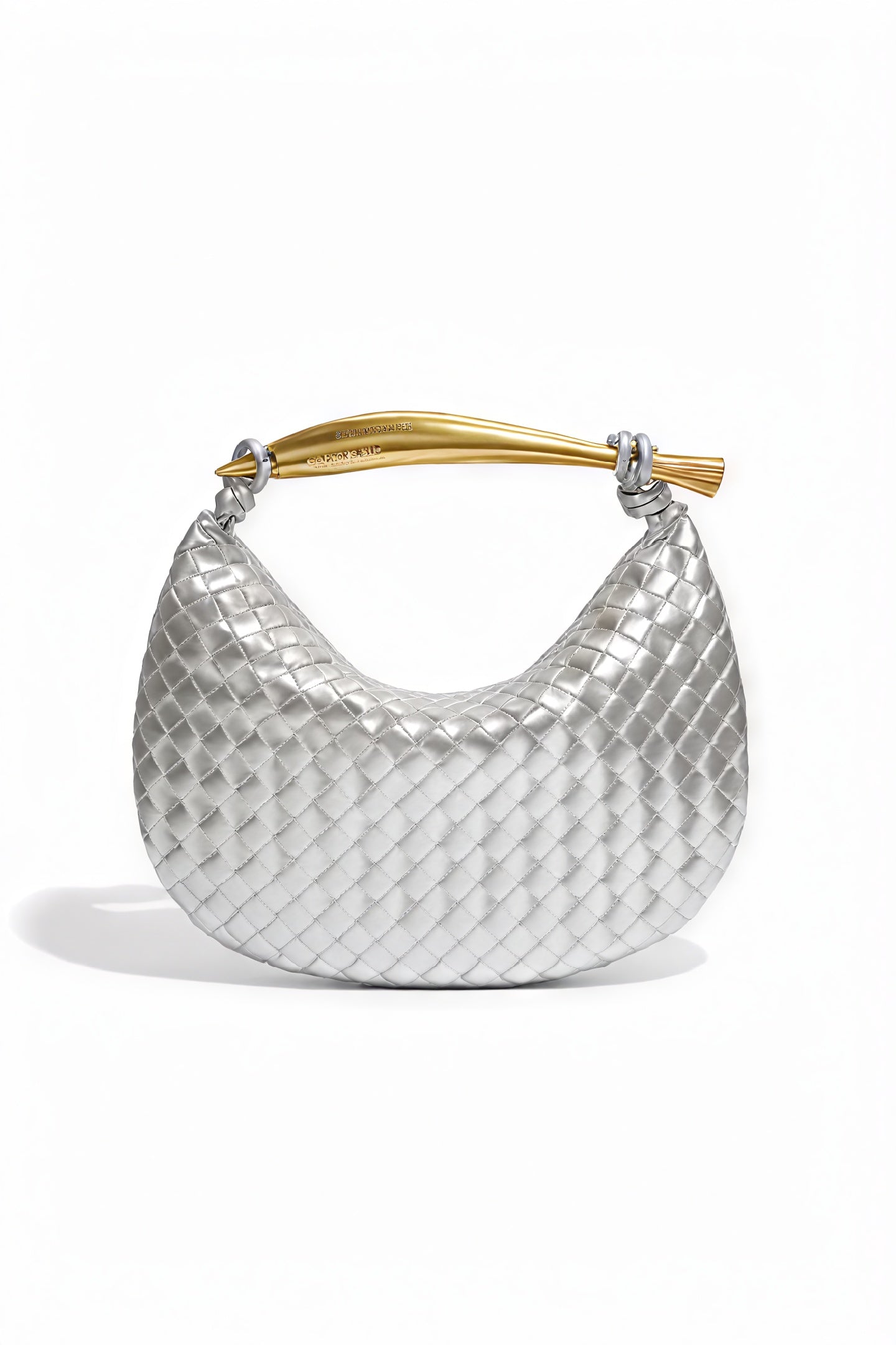 Borsa Intrecciata a Mezzaluna: Eleganza Dorio Moda