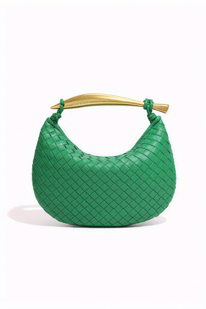 Borsa Intrecciata a Mezzaluna: Eleganza Dorio Moda