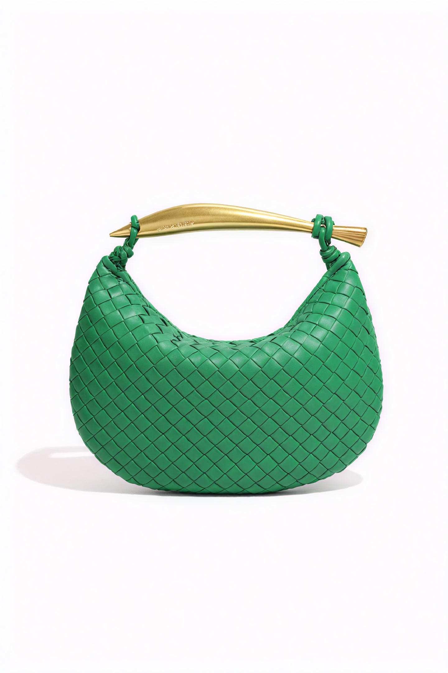 Borsa Intrecciata a Mezzaluna: Eleganza Dorio Moda