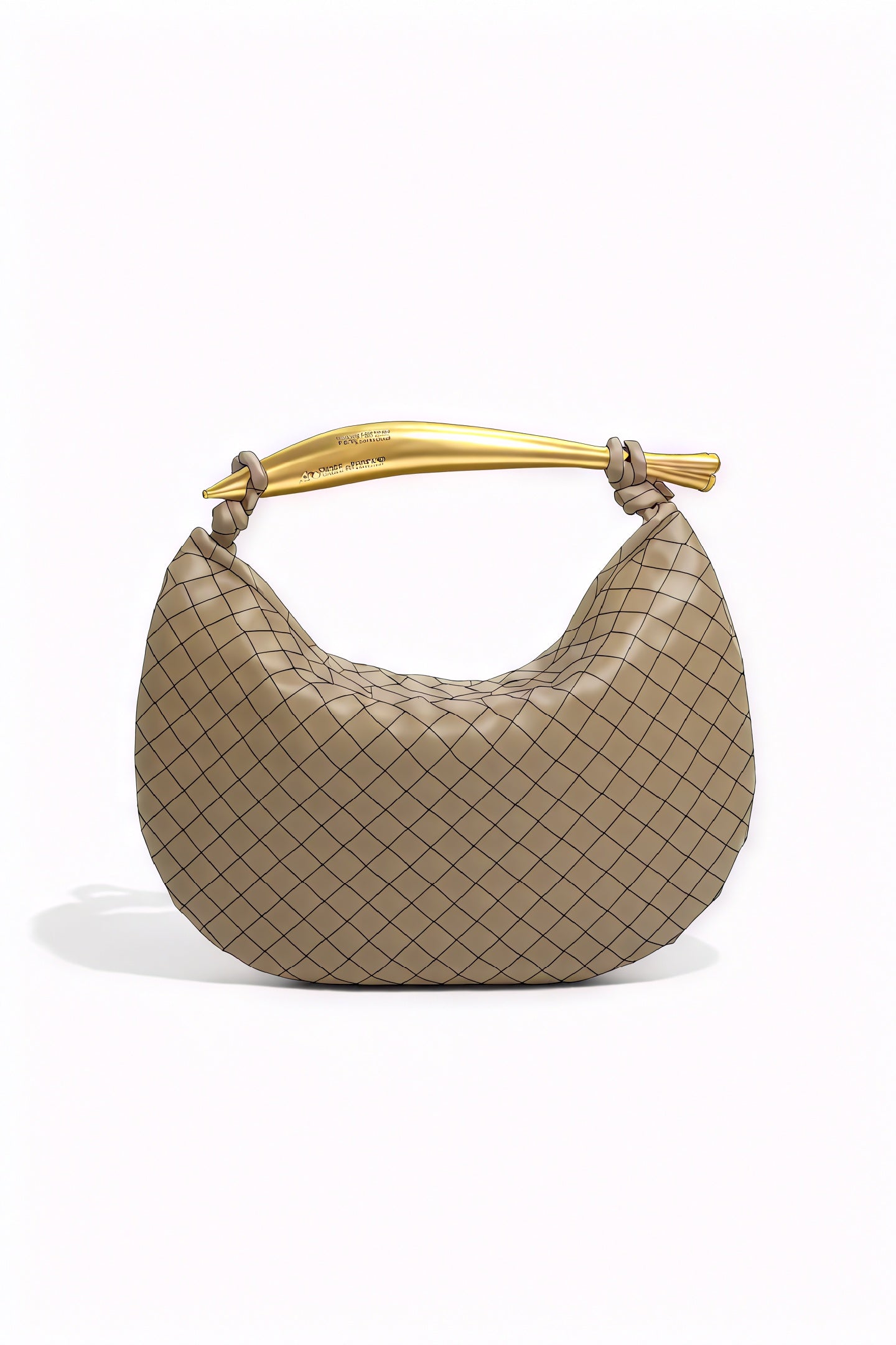 Borsa Intrecciata a Mezzaluna: Eleganza Dorio Moda