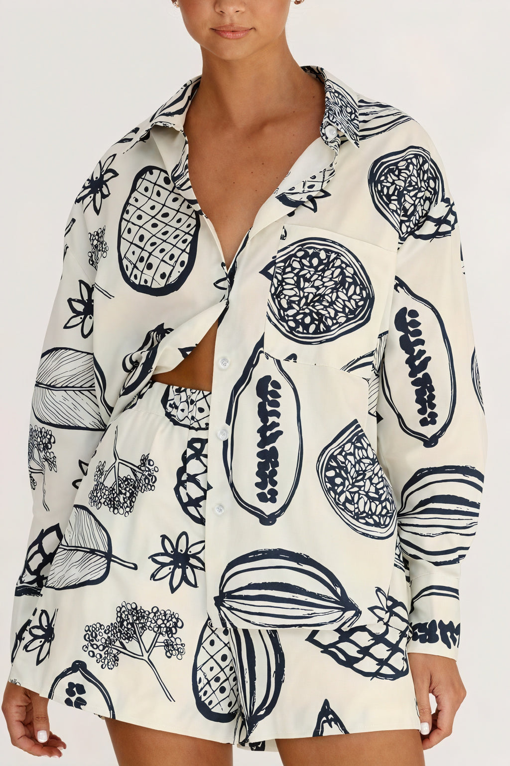 Pigiama Frutta e Fiori