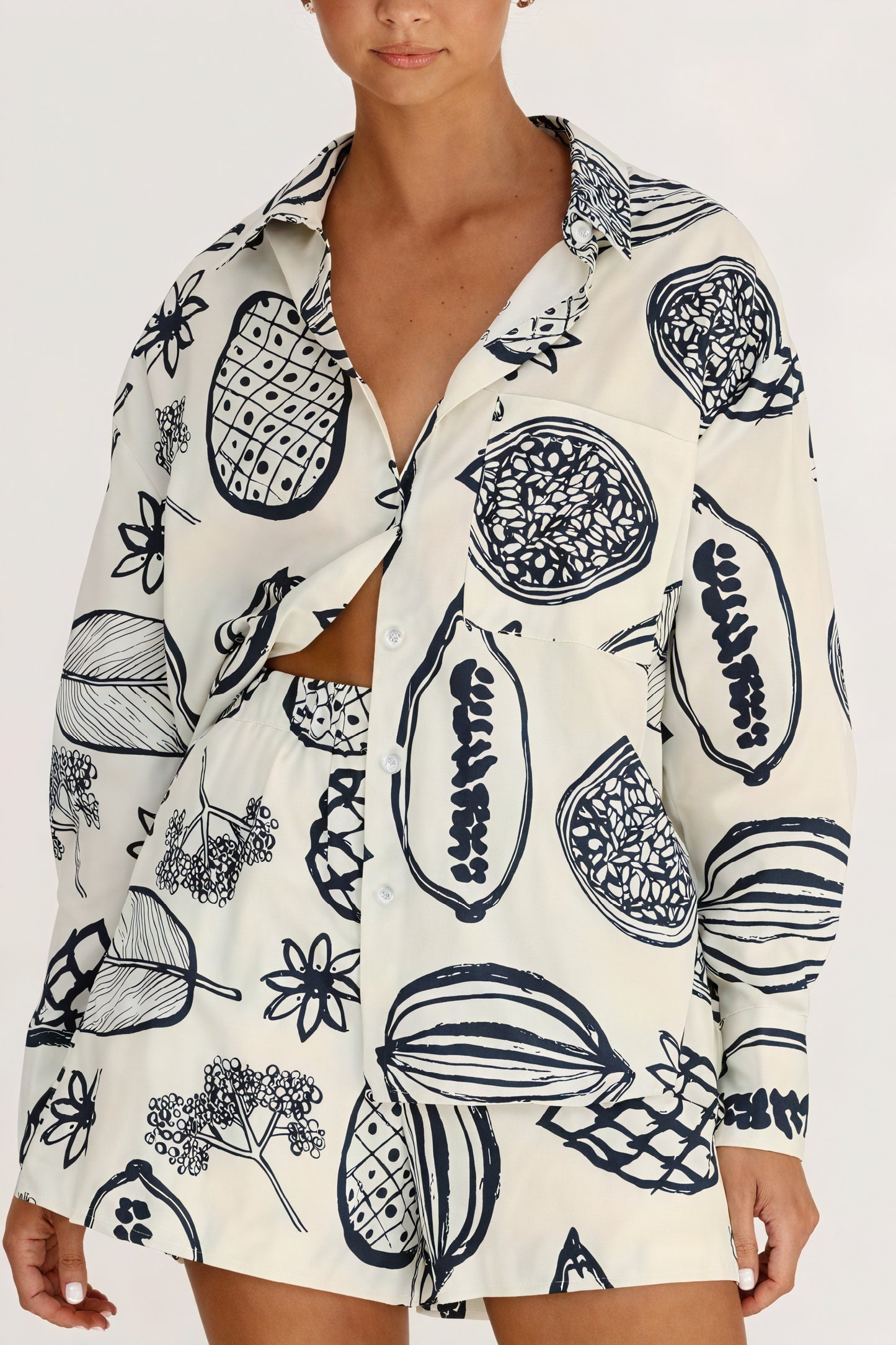Pigiama Frutta e Fiori