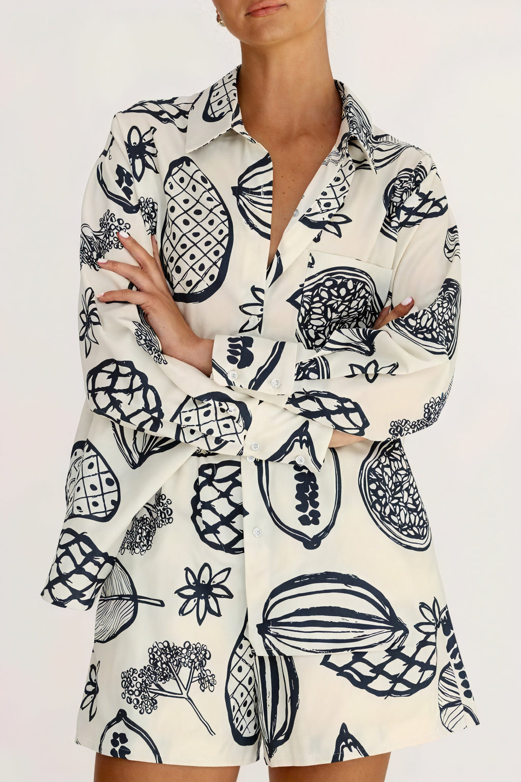 Pigiama Frutta e Fiori