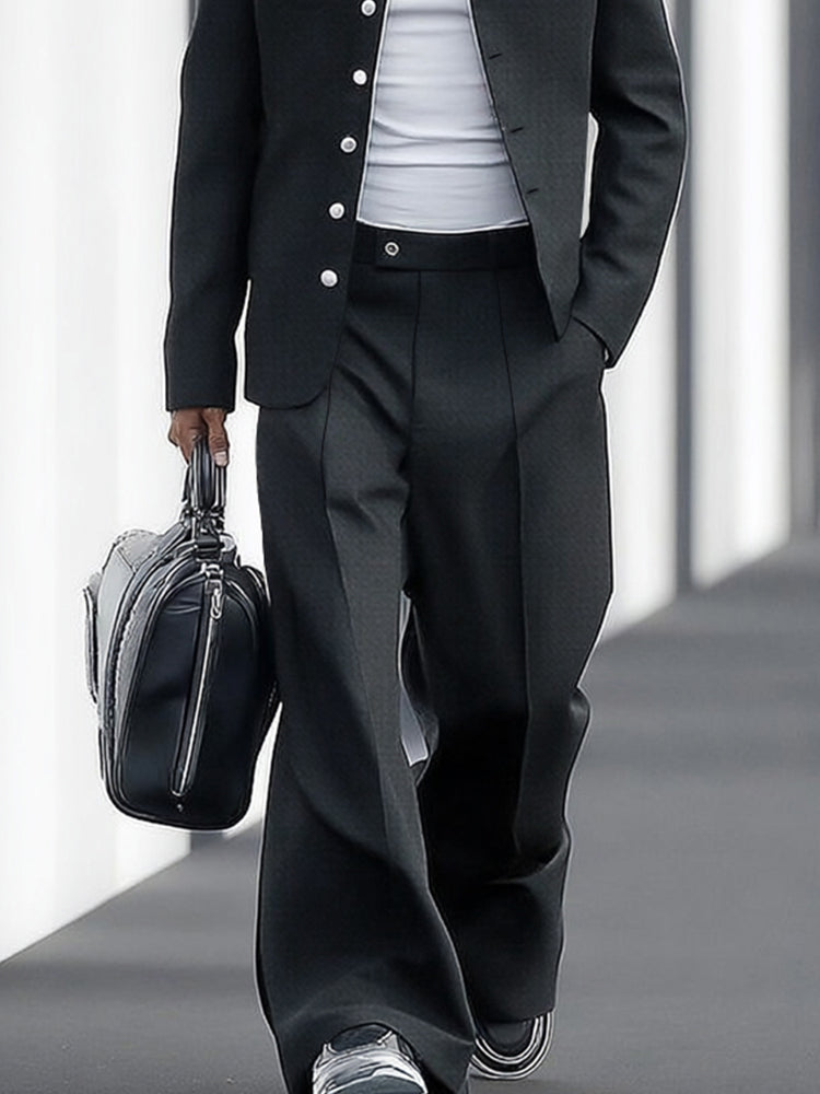 Gordon Completo Tailleur Gamba Larga Stile Moderno