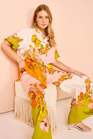 Completo Estivo Floreale - Eleganza Disinvolta